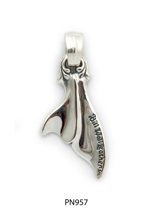 Medium Whale's Tale Pendant